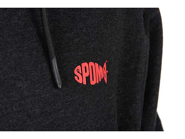 Spomb mikina Black Marl Hoodie