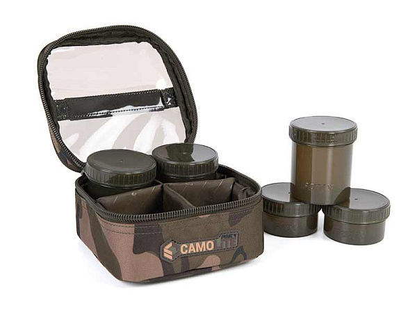 Fox Camolite 6 Pot Hookbait Case