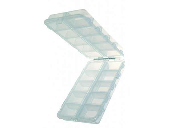 Carp System - Krabička dvoudílná - 20 polí, 150x90x40mm, průhledná