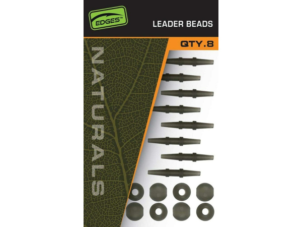 FOX - Montáž Edges Naturals Leader Bead Kit, 8ks