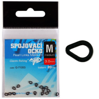 Giants fishing Spojovací očko Pearl Links Large 20ks (3.4 mm)