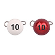 Freestyle - Wolframová čeburaška Tungsten Bottom Jigs White/Red